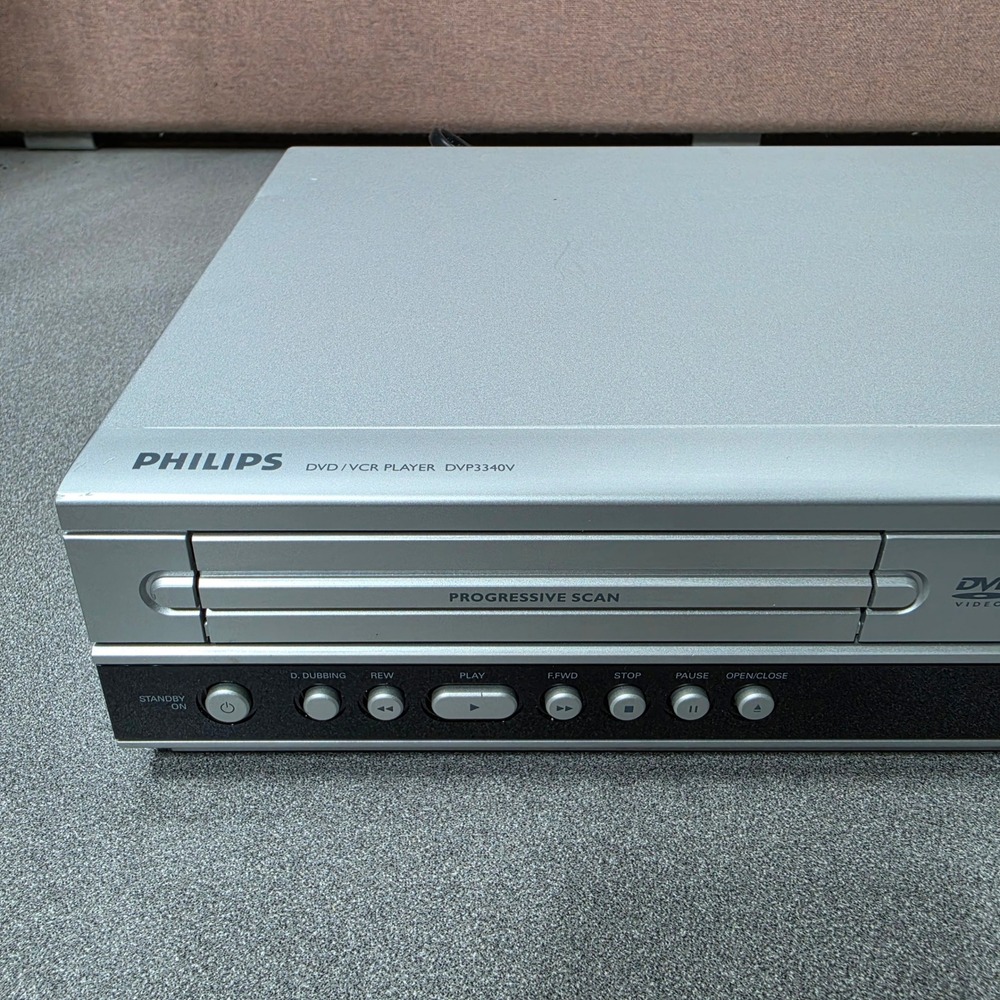 Philips DVD VCR Player Combo DVP3340V Excellent 4 Head Hi-Fi Stereo works - Picture 2 of 6